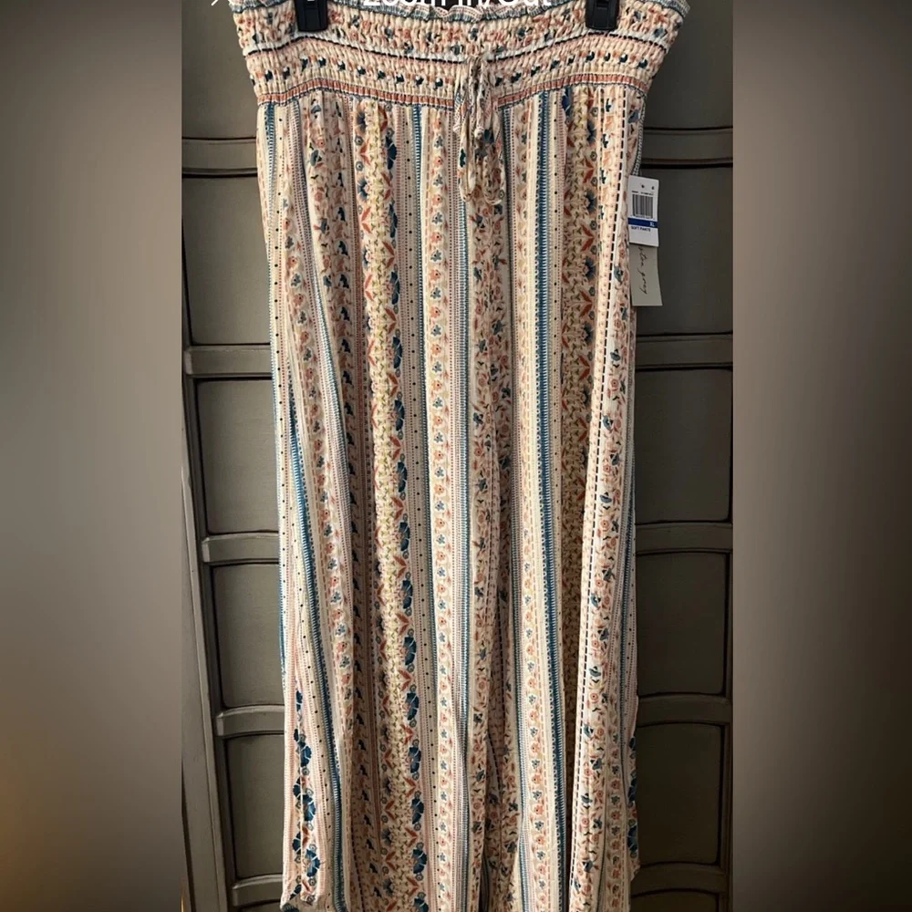 New Kingston Grey easy pull on pants ruched waist Juniors XL - Picture 3 of 14